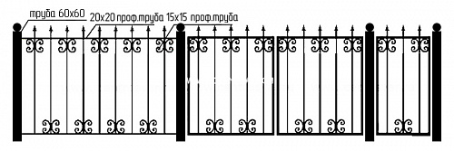 Забор сварной СЗ-56